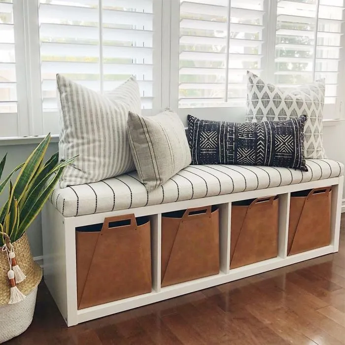 IKEA Kallax Window Seat Hack