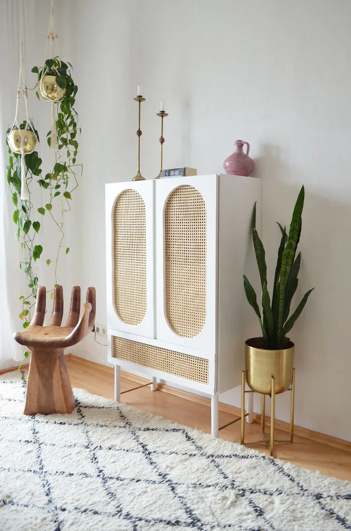Este precioso mueble era originalmente una alacena Ivar