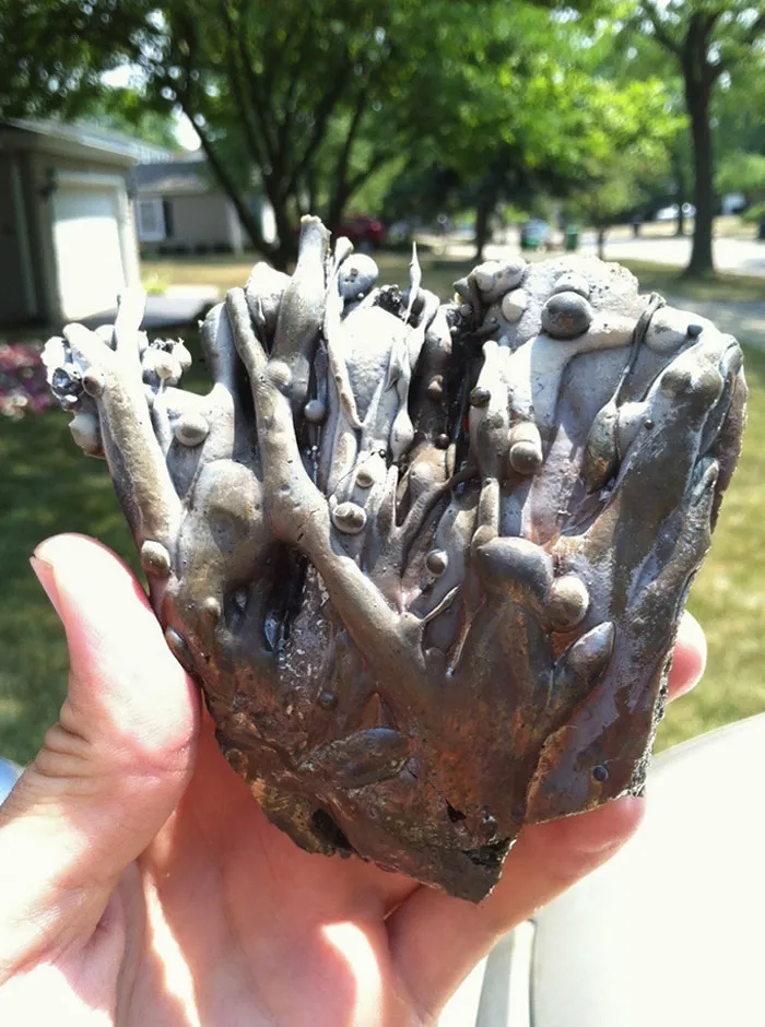 This Is What Happens If Lightning Strikes Asphalt
