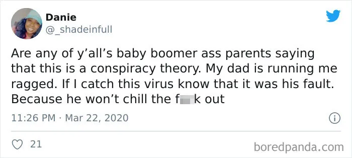 34 Tweets By Kids Who Don't Know How To Deal With Covidiot Parents