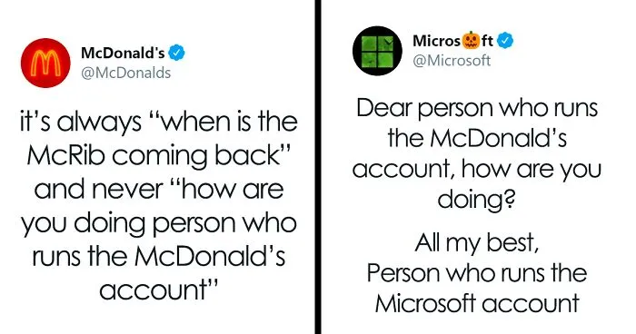 Person Running The McDonald’s Twitter Account Shares How Nobody Ever Asks How He's Doing, Receives Support From Various Famous Brand Accounts