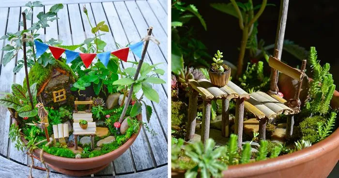 I Started Making Tiny Gardens At Home To Relax From My Everyday Job (28 Pics)