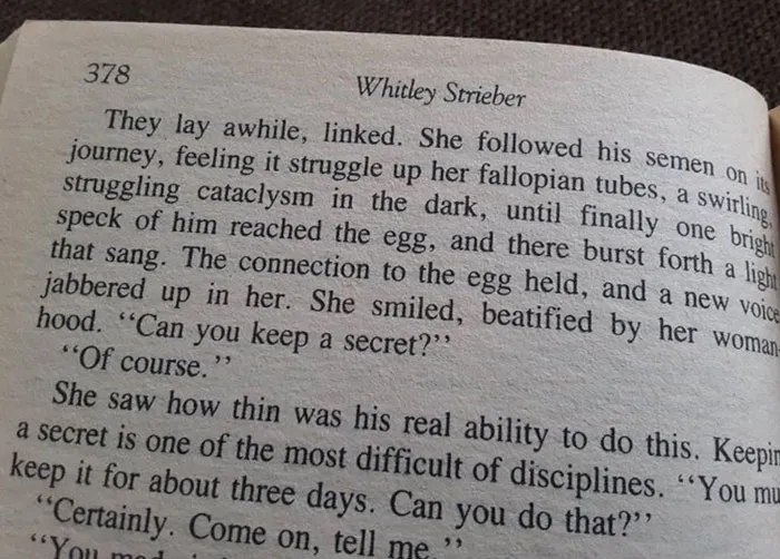 The Very Real Scientific Explanation™️ Of How Babies Are Made #submission (Cat Magic, Whitley Strieber)