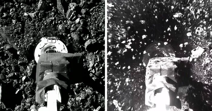 NASA Lands A Spacecraft On An Asteroid 200 Million Miles Away, Shares Footage From The 6-Second Mission