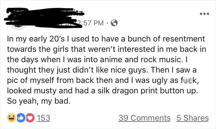 A Self Aware Former Nice Guy