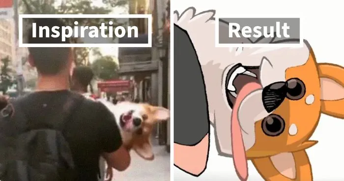 Artist Takes Pictures Strangers Send Him And Creates Cartoon Characters (30 New Pics)