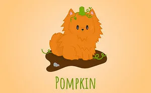 Pomeranian Owner Creates Spoopy Illustrations Inspired By Her Dog.