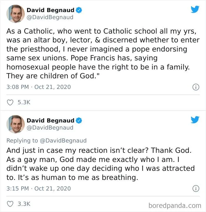 37 Of The Best Reactions To Pope Francis Endorsing Civil Unions For Same-Sex Couples