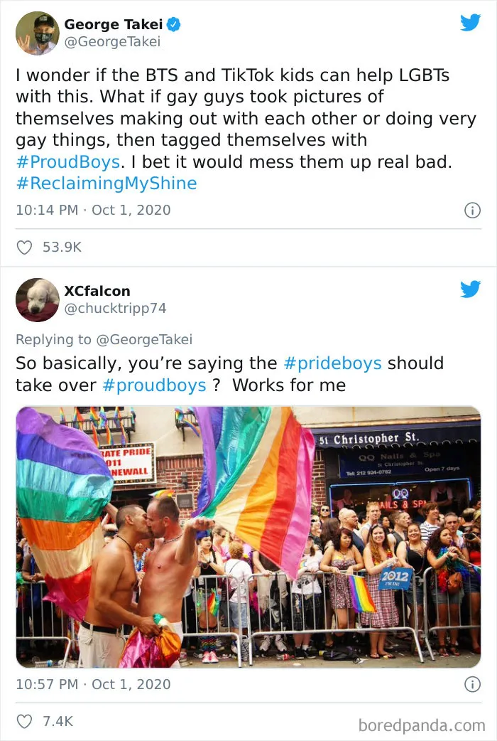 White Supremacist Group Makes The #ProudBoys Hashtag A Thing, The Gay Community Hijacks It