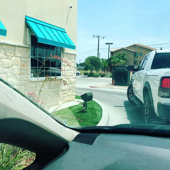 Meant To Go To Walmart And Found Myself In Rosas Drive Thru Line. Lil' Freaked Out