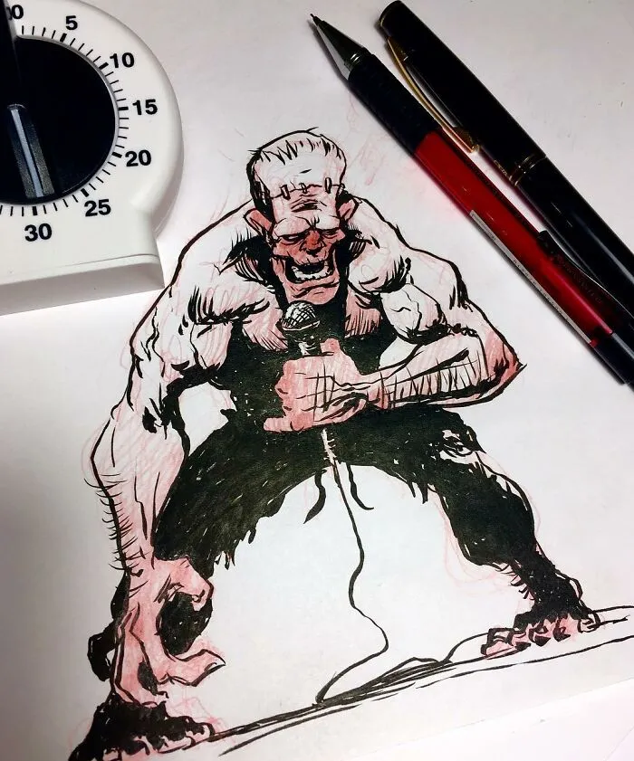 Russian Artist Creates Dark And Macabre Illustrations That Seem To Come Out Of A Nightmare