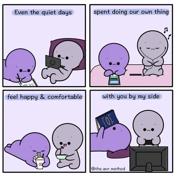 Artist Creates Comics About Healthy, Non-Toxic Relationship Moments (40 Pics)