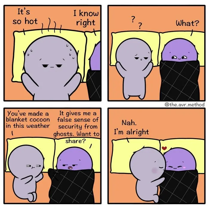Artist Creates Comics About Healthy, Non-Toxic Relationship Moments (40 Pics)