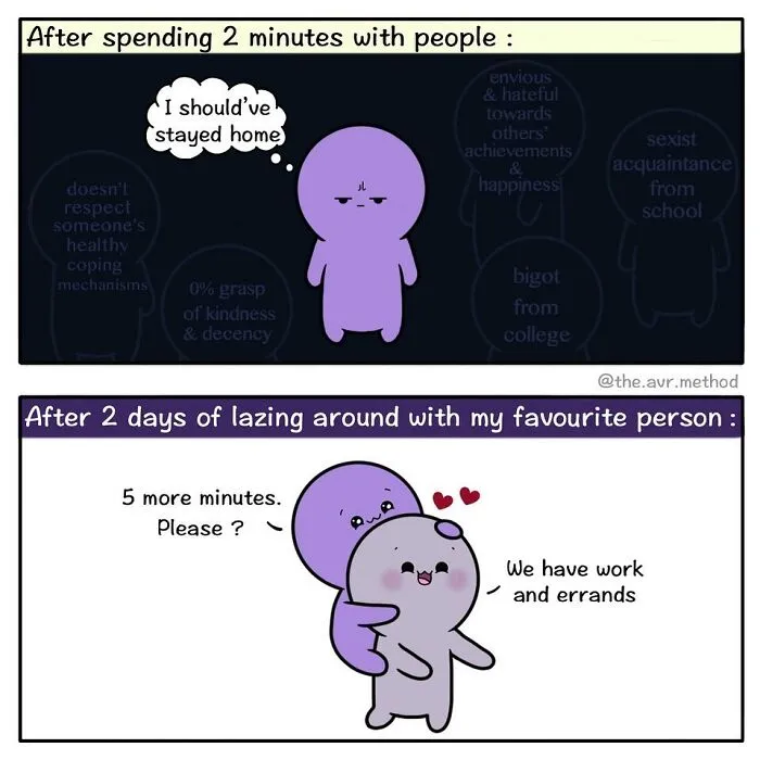 Artist Creates Comics About Healthy, Non-Toxic Relationship Moments (40 Pics)