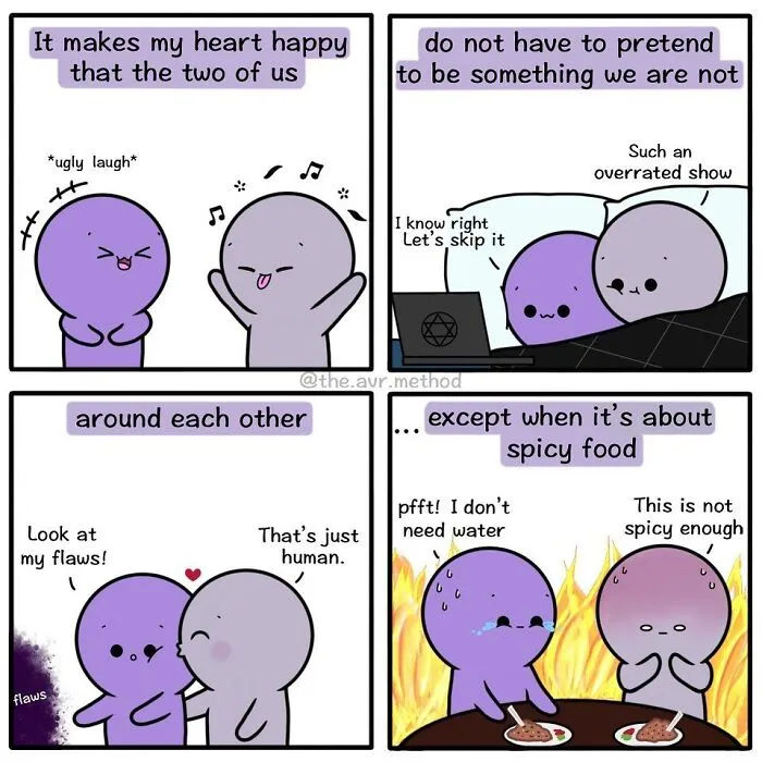 Artist Creates Comics About Healthy, Non-Toxic Relationship Moments (40 Pics)