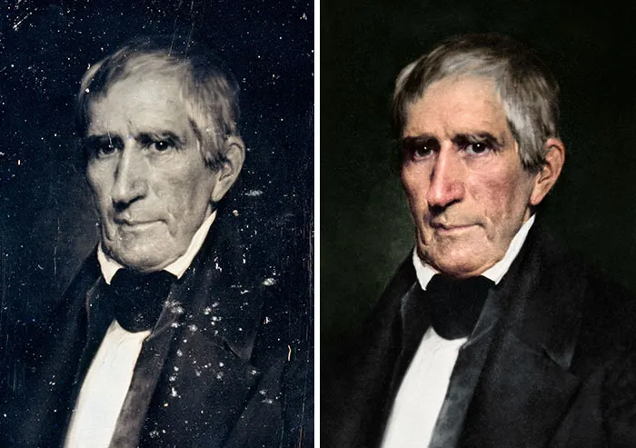William Henry Harrison, 9th President 1841 - Died After 31 Days Of Pneumonia