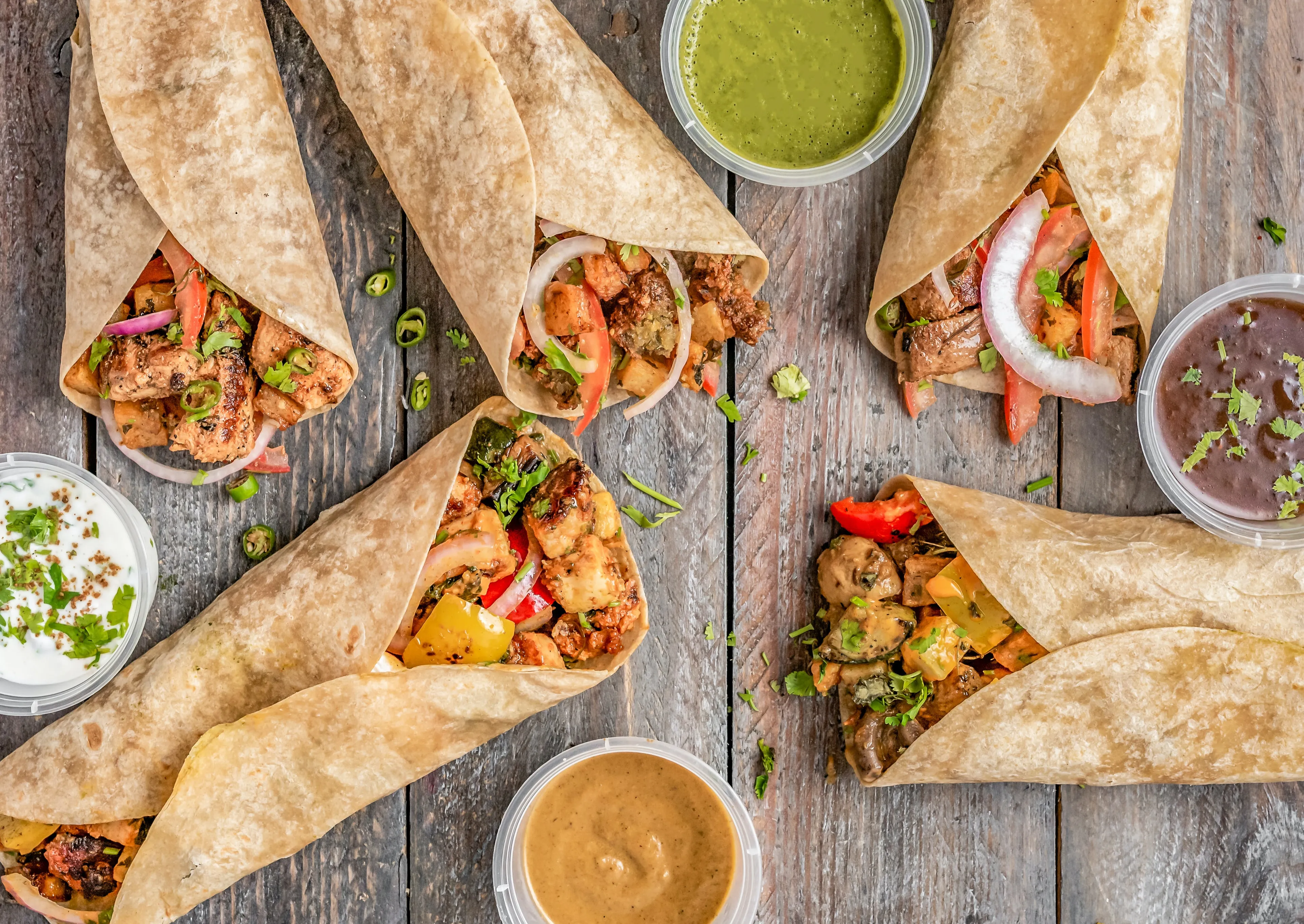 Easy And Homemade Indian Chicken Tacos