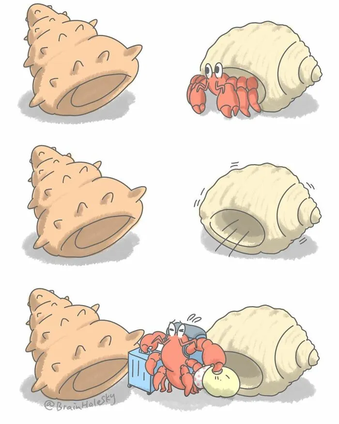 40 Simple And Short Yet Adorable And Fun Comics By BrainHoleSky
