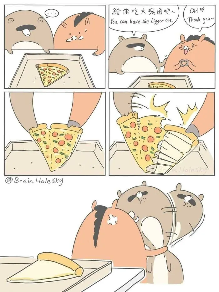 40 Simple And Short Yet Adorable And Fun Comics By BrainHoleSky