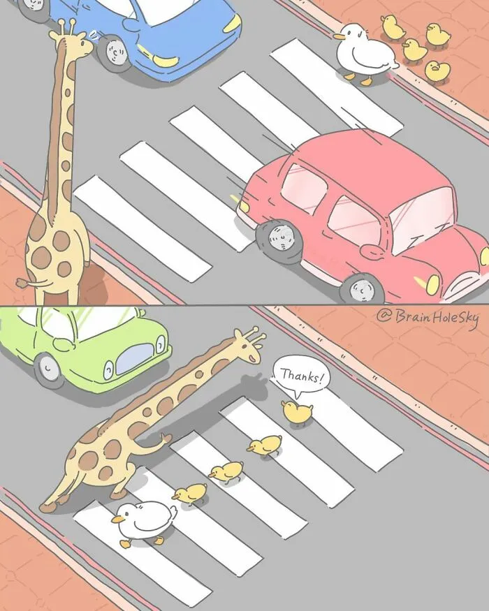 40 Simple And Short Yet Adorable And Fun Comics By BrainHoleSky