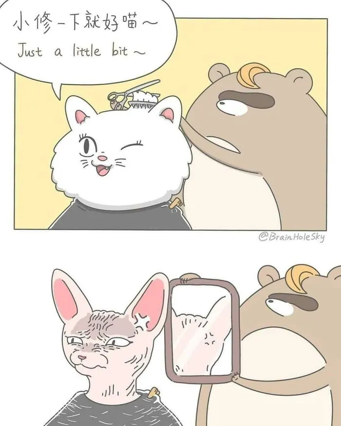 40 Simple And Short Yet Adorable And Fun Comics By BrainHoleSky