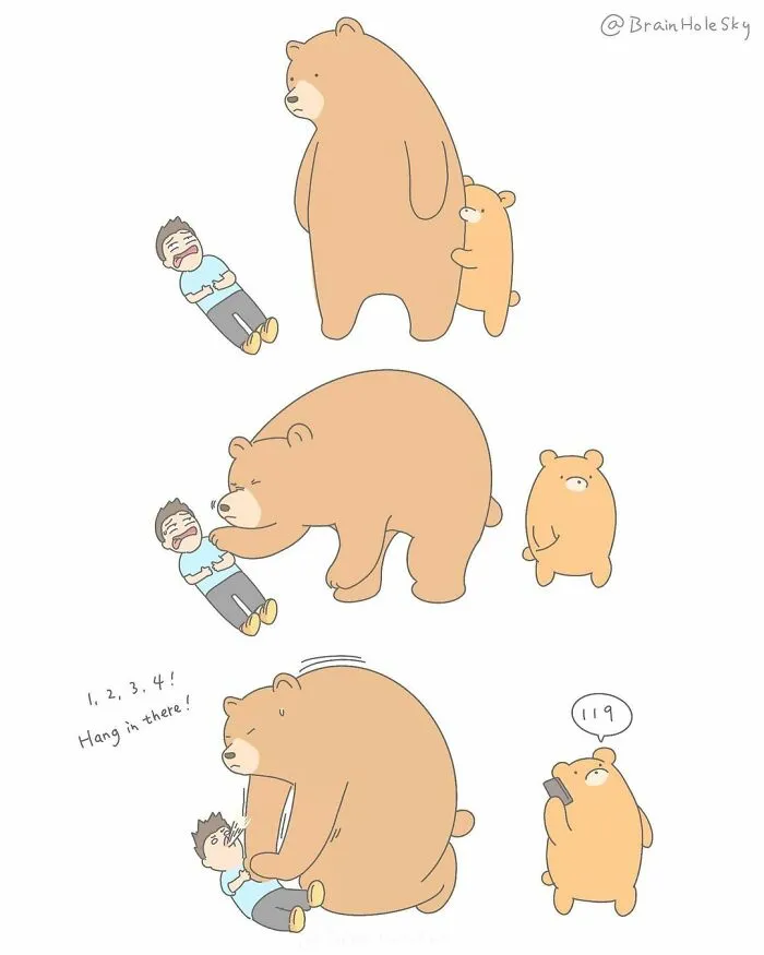 40 Simple And Short Yet Adorable And Fun Comics By BrainHoleSky