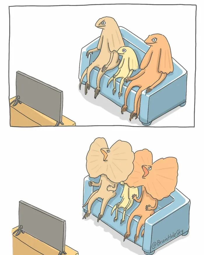 40 Simple And Short Yet Adorable And Fun Comics By BrainHoleSky