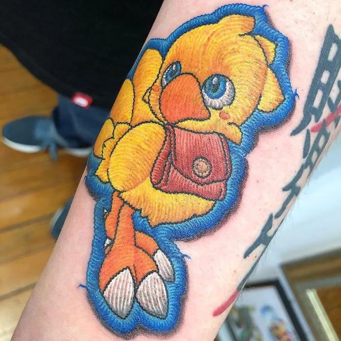 Artist Creates Tattoos That Look Like Sewn-On Patches And Here're 30 Of His Most Impressive Works