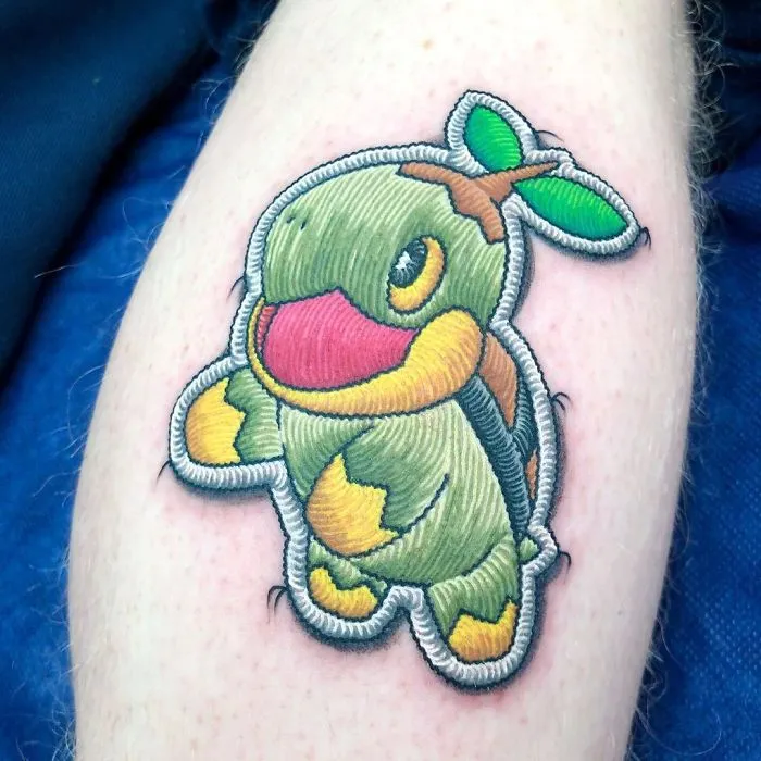 Artist Creates Tattoos That Look Like Sewn-On Patches And Here're 30 Of His Most Impressive Works