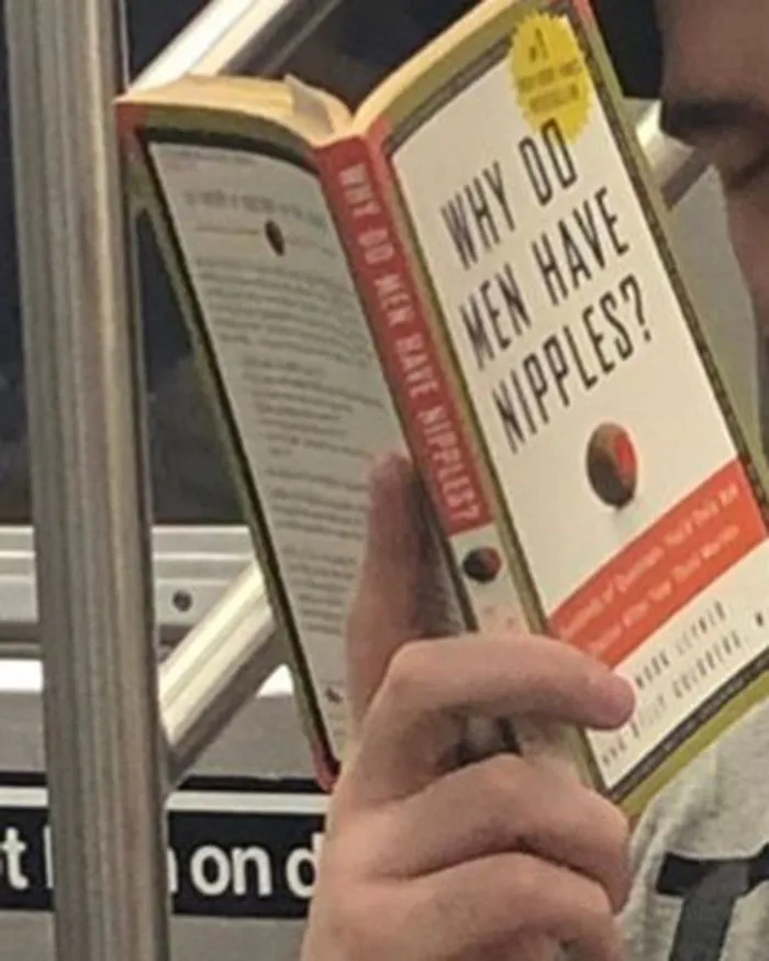 30 Times Commuters Saw Others Reading Such Strange Books While On The Subway, They Just Had To Document It