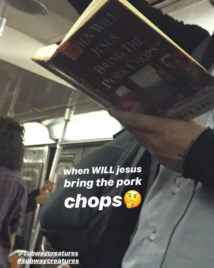 30 Times Commuters Saw Others Reading Such Strange Books While On The Subway, They Just Had To Document It