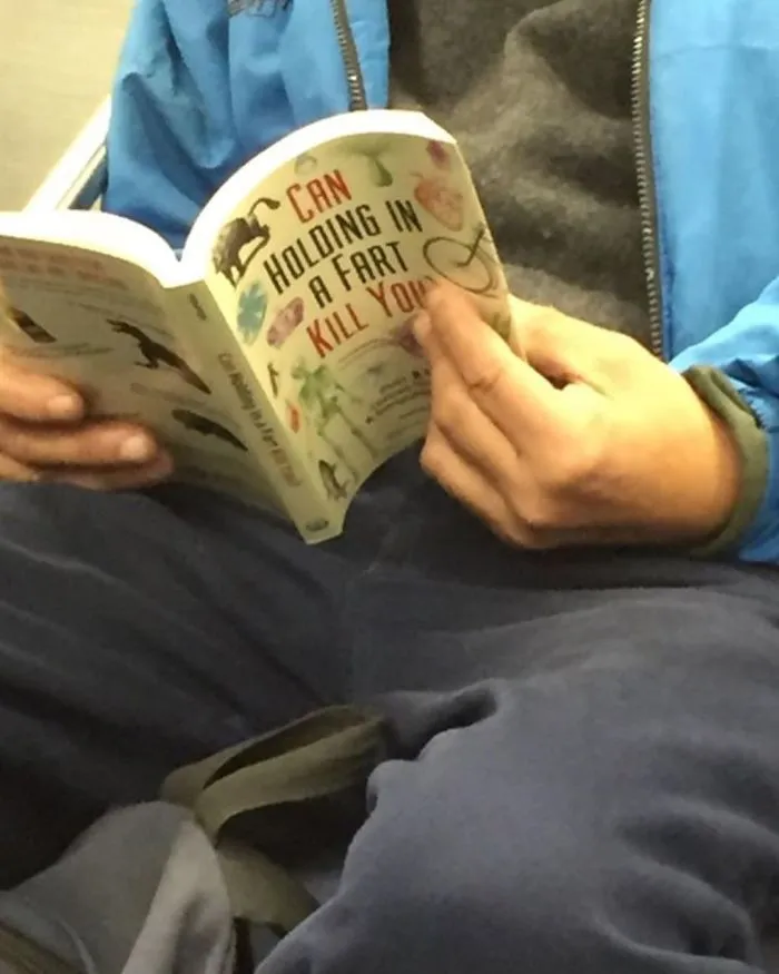 30 Times Commuters Saw Others Reading Such Strange Books While On The Subway, They Just Had To Document It