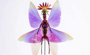 Here Are 18 Surreal Bug Fairies Made From Dead Insects Made By This Amsterdam-Based Artist