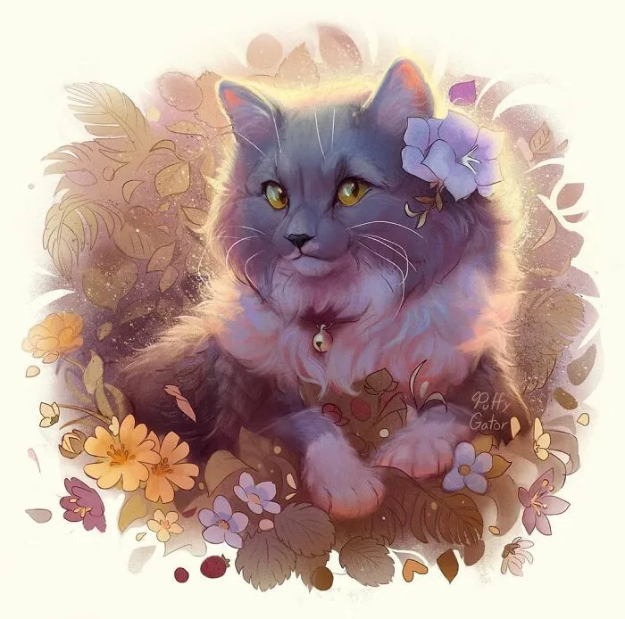 30 Adorable Wild Animal And Pet Illustrations By Nana Key
