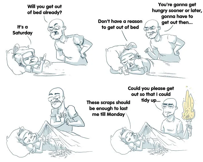 Russian Artist Shows What It’s Like Being A Girl With These 30 Hilariously Relatable Comics