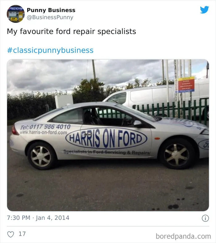 43 Times British People Just Couldn't Resist Putting That Pun In Their Business Name