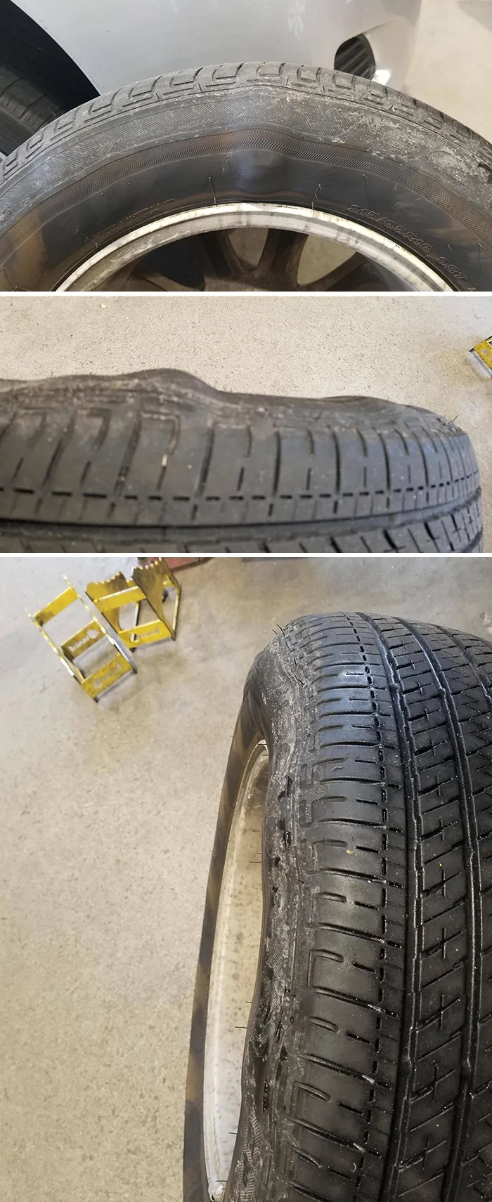 Tire Shop Employee Shares Pics Of The Things He Has Seen On The Job, And Here Are 28 Of The Craziest Ones