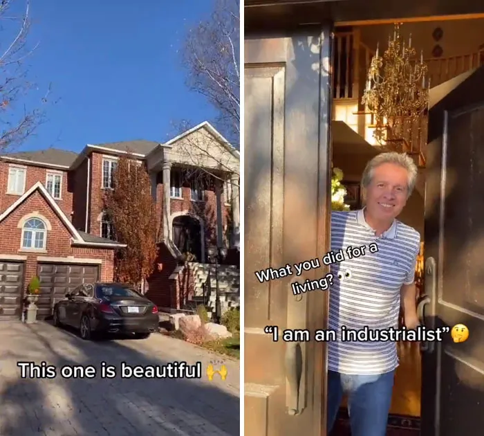 Guy Goes To Expensive Homes And Asks Strangers What They Do For A Living And It’s Getting A Lot Of Attention (23 Pics)