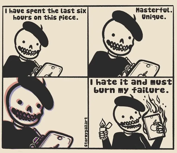40 Honest Skeleton Comics About Loss, Mental Health, And Therapy By ‘Stormy Gail’