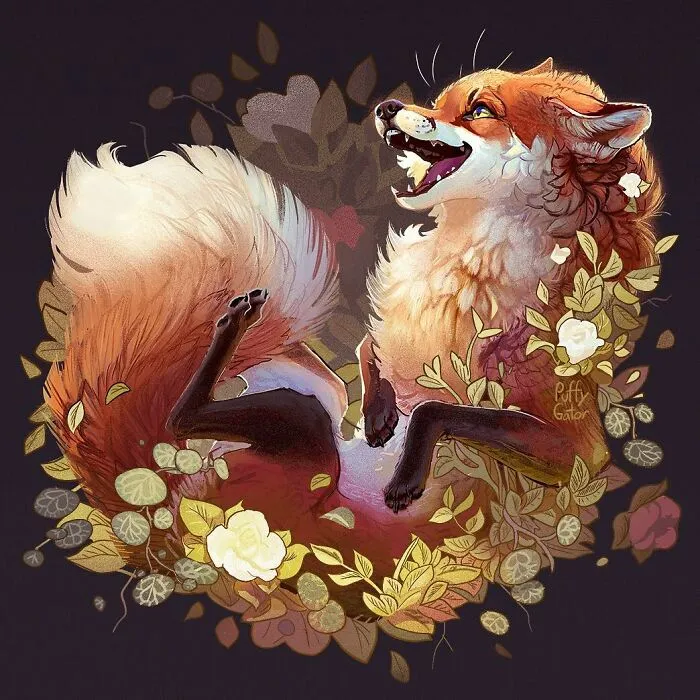 30 Adorable Wild Animal And Pet Illustrations By Nana Key