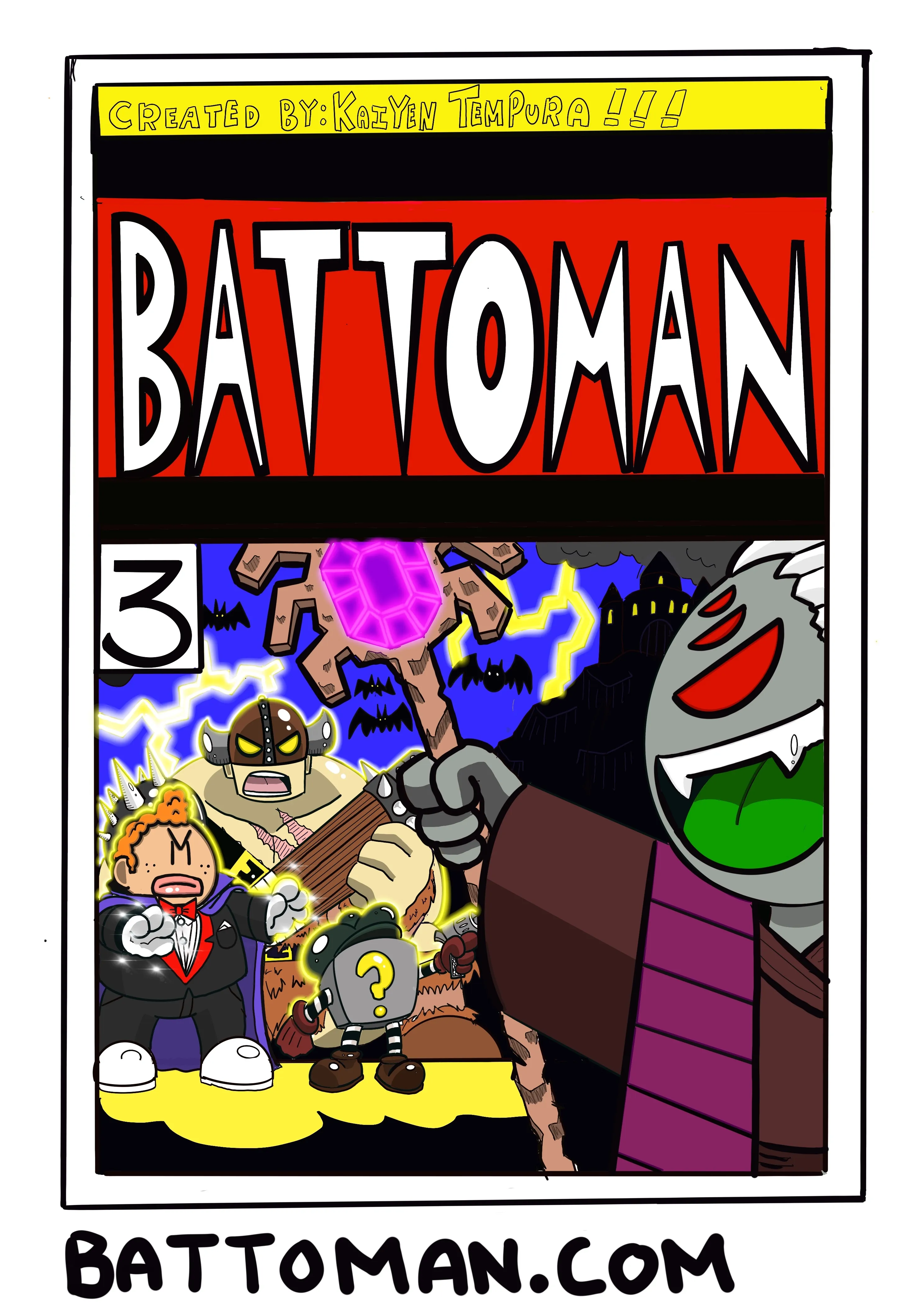 Battoman Issue 1 Part Three