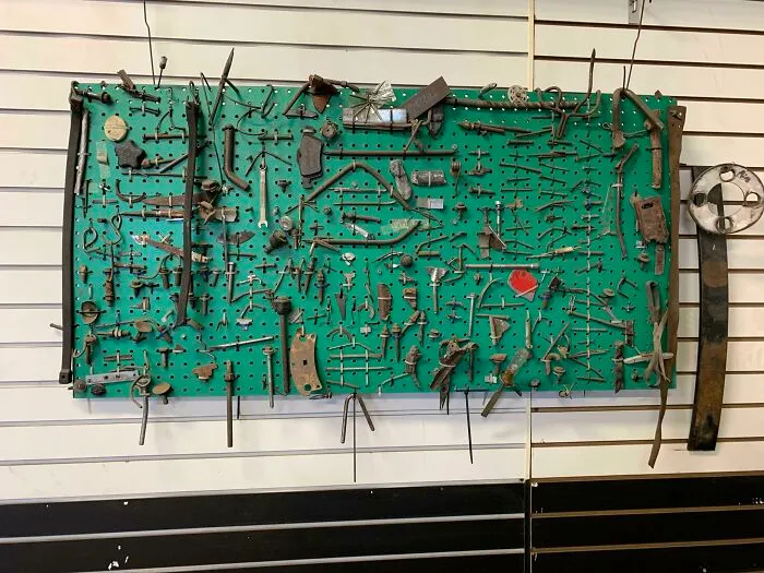 A Collection Of Things My Local Shop Has Pulled Out Of Flat Tires