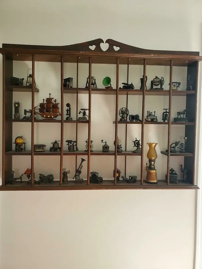 La colección de sacapuntas de mi abuelo que he heredado