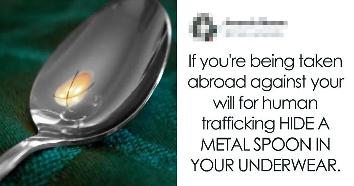 'The Spoon Trick': Person Shares A Tip That Can Help Victims Escape Their Abusers Discreetly
