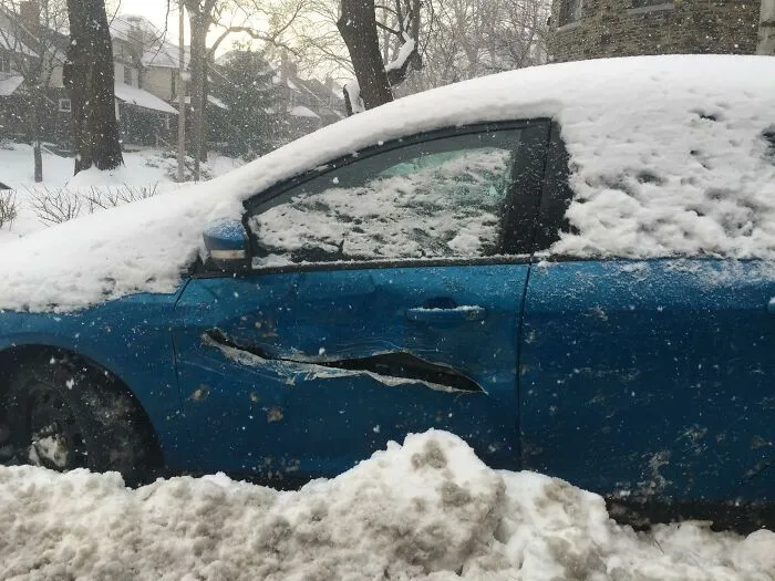 When The Snowplow ‘Nicks’ Your Car