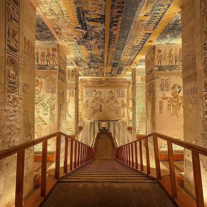The Tomb Of Ramesses Vi, The Valley Of Kings, Egypt