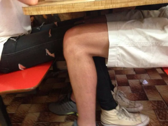 Eating Lunch With 6'4" Tallette