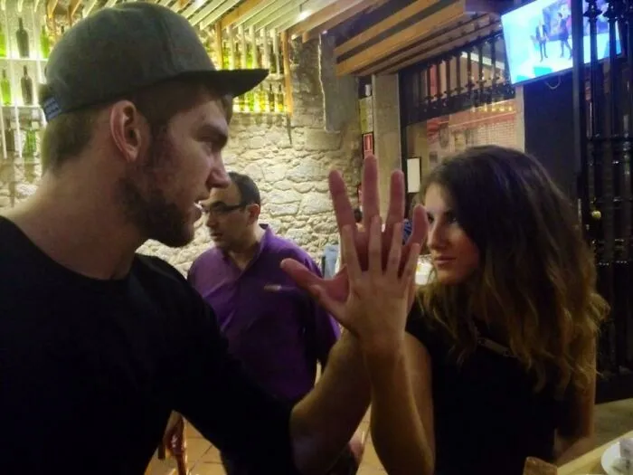 Getting Requests To Do Hand And Feet Comparisons At Parties Is Just Routine Already