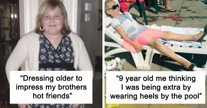 People Are Sharing Embarrassing Childhood Pics Of When They Thought They Were The "Coolest" (24 Pics)