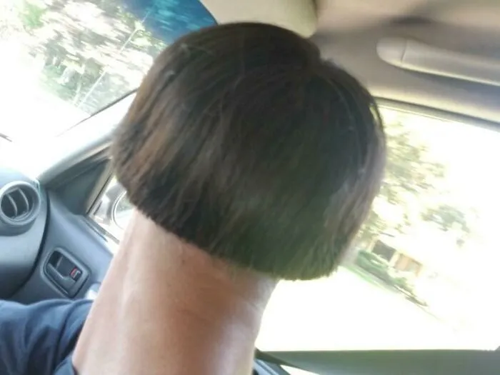 Tried To Do A Homemade Bowl Cut